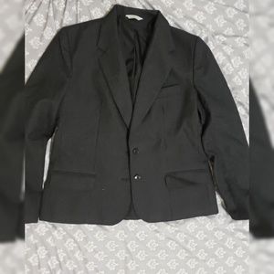 Bonders ICI Men's Sz 16 Wool Black SlimFit Blazer